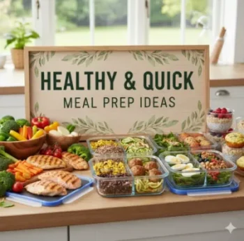 Healthy and Quick Meal Prep Ideas