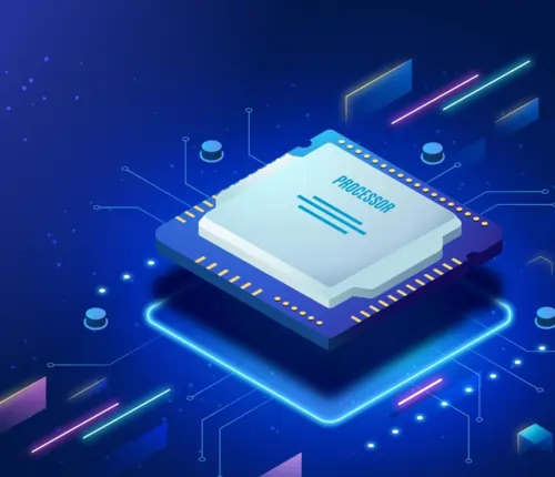 mobile processor illustration