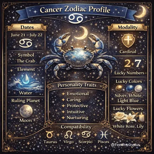 Cancer zodiac profile