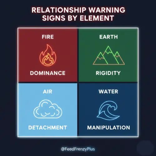 Relationship Warning Signs by Element