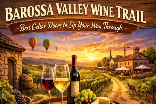 Barossa Valley wine trail