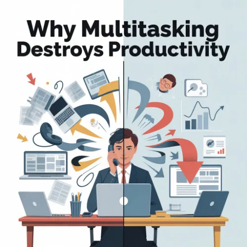 Why Multitasking Destroys Productivity