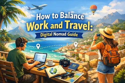 how to balance work and travel
