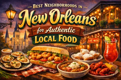 Best Neighborhoods in New Orleans for Food