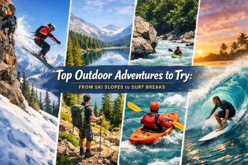 Ski Slopes to Surf Breaks